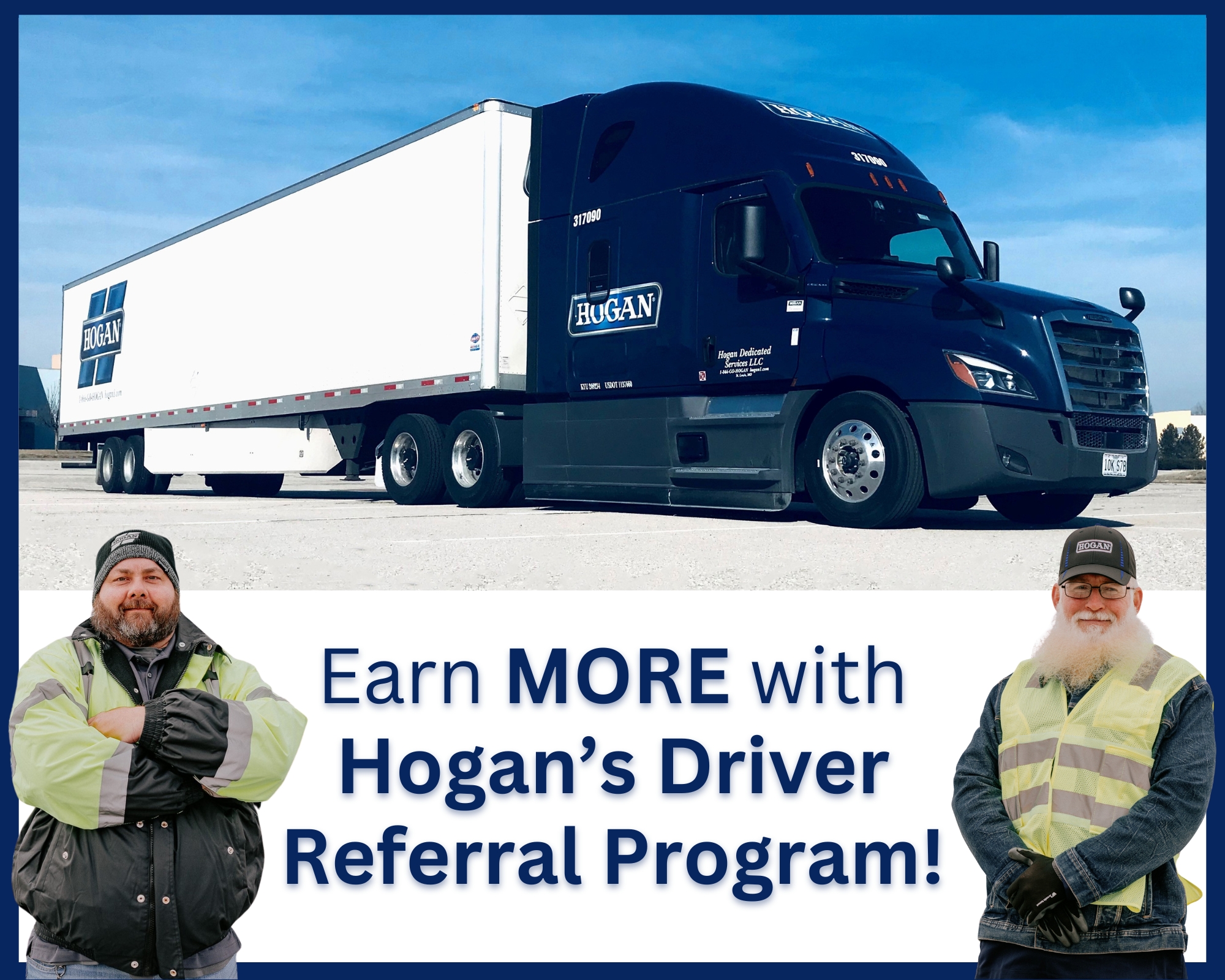 Earn MORE with Hogan's Driver Referral Program!